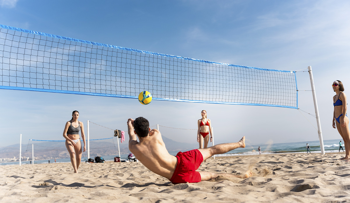 Preparazione atletica nel beach volley: come arrivare pronti sotto rete (e sotto il sole)